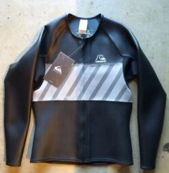 Quicksilver Retro Front Zip Wetsuit Jacket