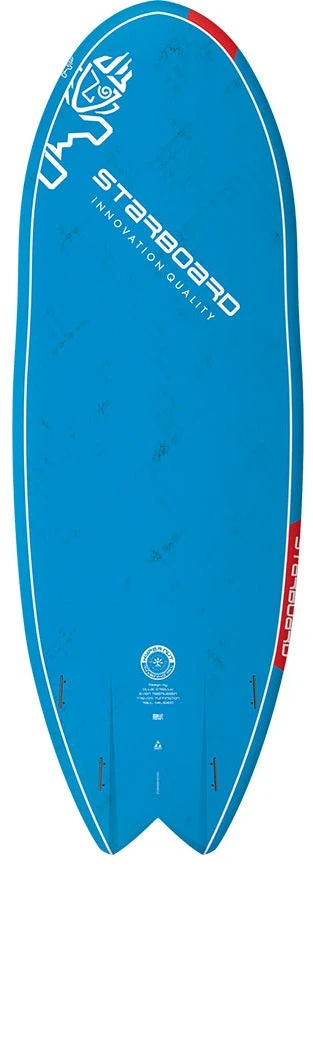 2022 STARBOARD SUP 7'2" X 28" HYPER NUT BLUE CARBON SUP BOARD - Image 2