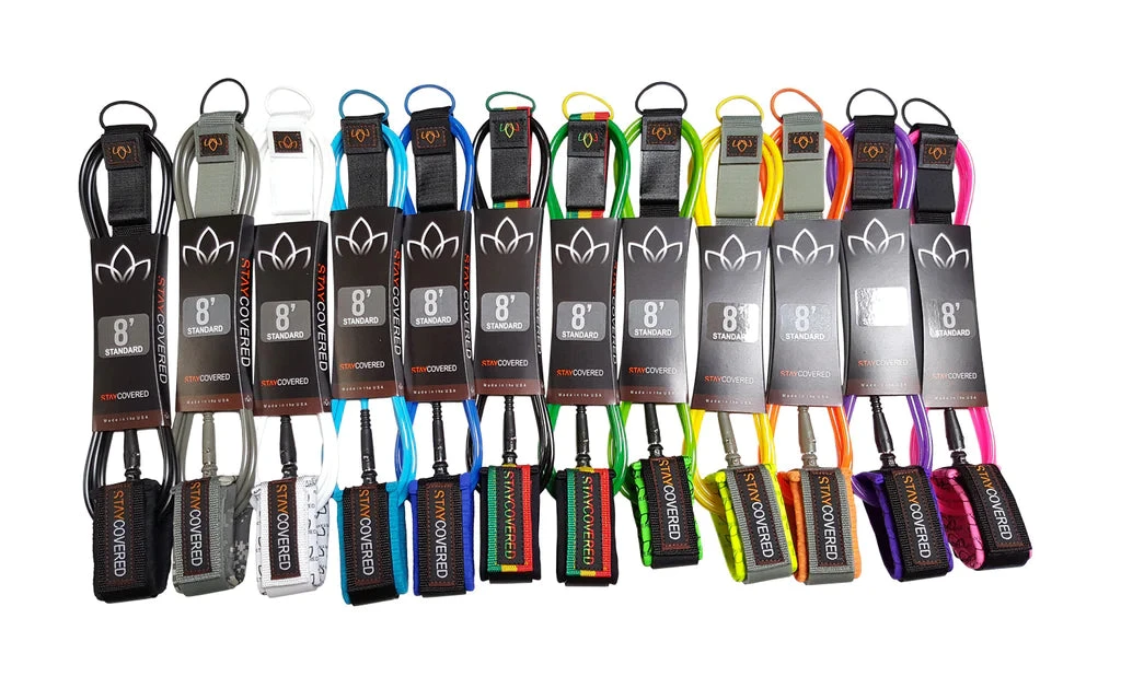 Stay Covered 8' Standard Surf Leash